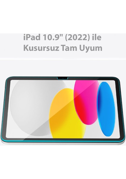 iPad 11" (2025) / 10.9'' 10.nesil (2022) ile Uyumlu Cam Ekran Koruyucu GLAS.tR Slim HD - AGL05541 modelleri