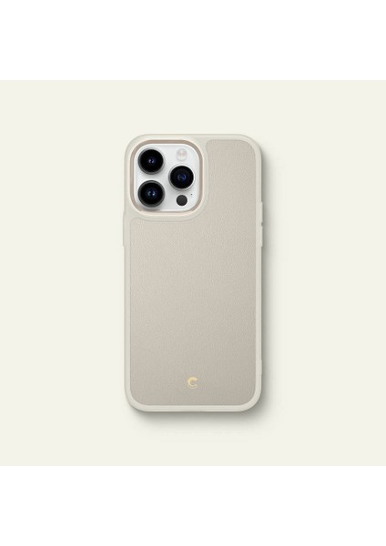 Ciel by CYRILL iPhone 14 Pro Max Kılıf Kajuk Mag MagSafe özellikli Cream - ACS04880