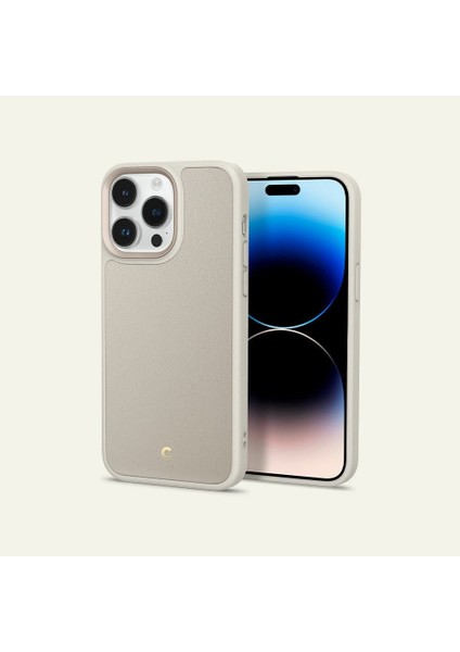 Ciel by CYRILL iPhone 14 Pro Max Kılıf Kajuk Mag MagSafe özellikli Cream - ACS04880
