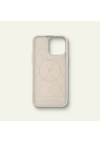 Ciel by CYRILL iPhone 14 Pro Max Kılıf Kajuk Mag MagSafe özellikli Cream - ACS04880