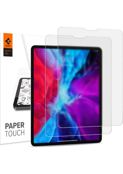 iPad Pro 12.9'' (2022 / 2021 / 2020 / 2018) Defter Kağıt Hissiyatlı Ekran Koruyucu Paper Touch (2 Adet) - AFL02196