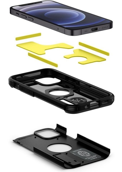 iPhone 12 mini Kılıf Tough Armor Black - ACS01753