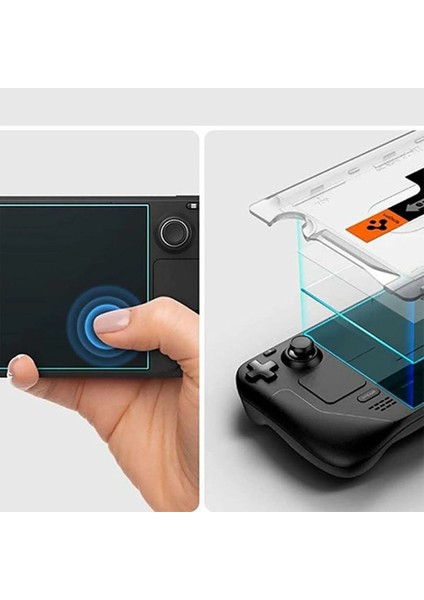 Steam Deck Cam Ekran Koruyucu Kolay Kurulum GLAS.tR EZ Fit Slim HD - AGL05600 indirimleri