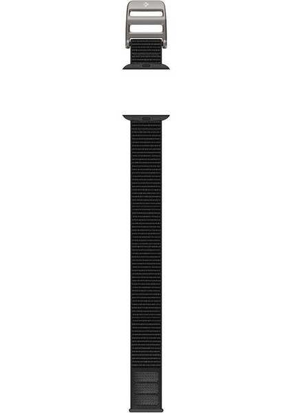 Apple Watch 49mm Ultra 2/1 - 46mm Seri 10 - 45mm Seri 9/8/7 - 44mm Seri SE2/SE/6/5/4 Kordon Kayış Band DuraPro Flex Black - AMP02465