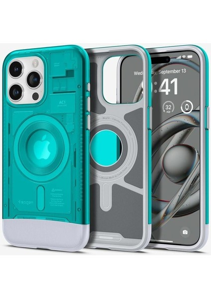 iPhone 15 Pro Max ile Uyumlu Kılıf Classic C1 iMac G3 Design MagFit MagSafe özellikli Bondi Blue - ACS06608 fiyatları