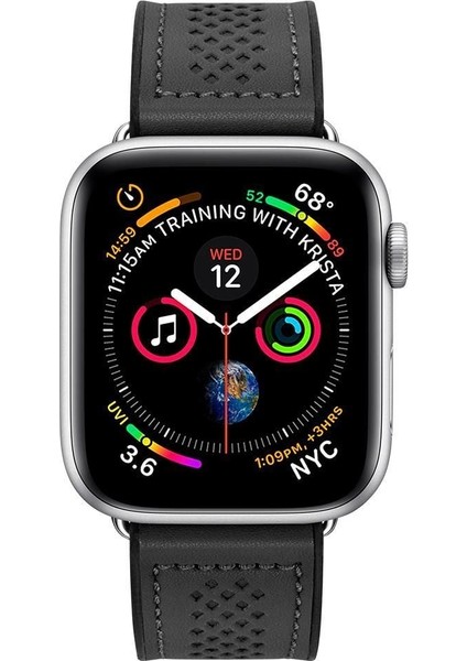 Apple Watch 49mm Ultra Seri 3/2/1 - 46mm Seri 11/10 - 45mm Seri 9/8/7 - 44mm Seri SE3/SE2/SE/6/5/4 ile Uyumlu Kordon Kayış Band Retro Fit Black - 062MP25079 fiyatları