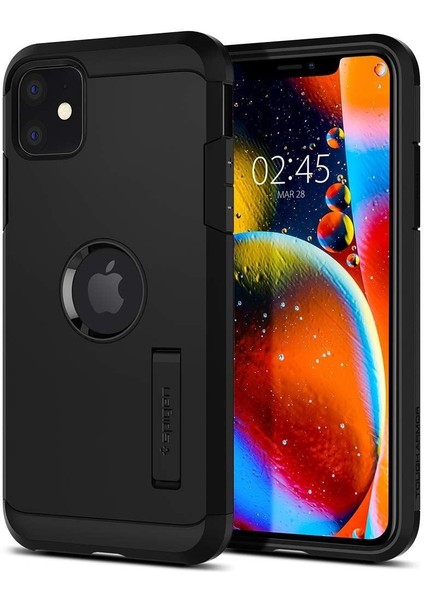 iPhone 11 ile Uyumlu Kılıf Tough Armor Black - 076CS27190