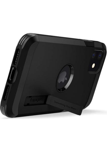 iPhone 11 ile Uyumlu Kılıf Tough Armor Black - 076CS27190 fırsatları