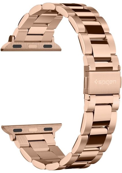 Apple Watch 42mm Seri 10 - 41mm Seri 9/8/7 - 40mm Seri SE2/SE/6/5/4 Kordon Kayış Band Modern Fit Rose Gold - 061MP25944