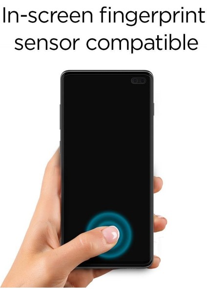 Galaxy S10 Plus ile uyumlu Ekran Koruyucu Film Neo Flex HD (2 Adet) - 606FL25695 fırsatları