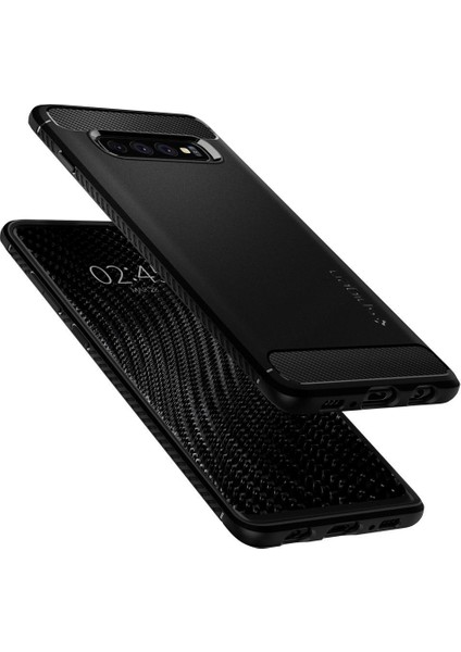 Galaxy S10 Plus Kılıf Rugged Armor Matte Black - 606CS25765