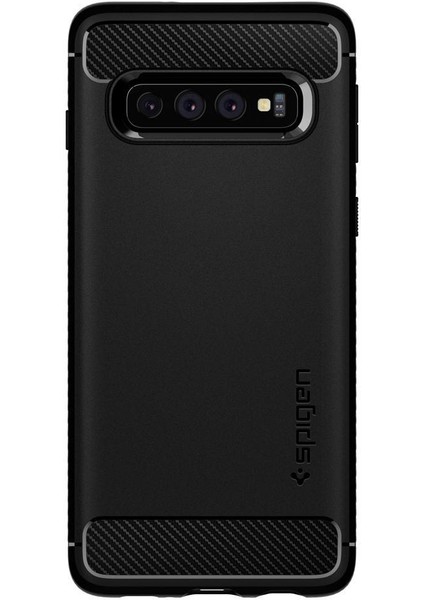 Galaxy S10 Plus Kılıf Rugged Armor Matte Black - 606CS25765