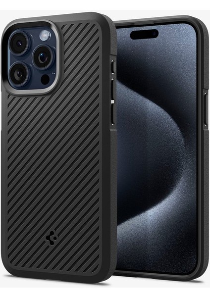 iPhone 15 Pro Max Kılıf Core Armor Matte Black - ACS06441