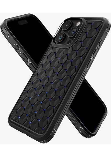 iPhone 15 Pro Max ile Uyumlu Kılıf Cryo Armor Cryo Blue - ACS06603 modelleri