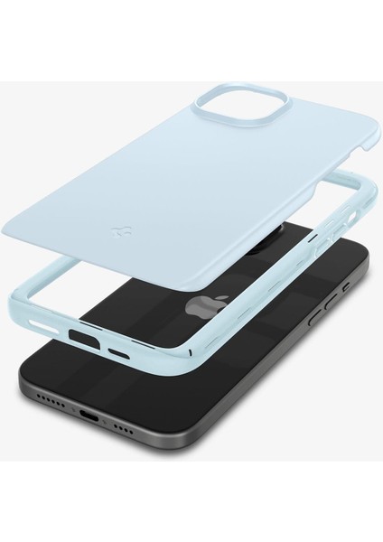 iPhone 15 Kılıf Thin Fit Mute Blue - ACS06781