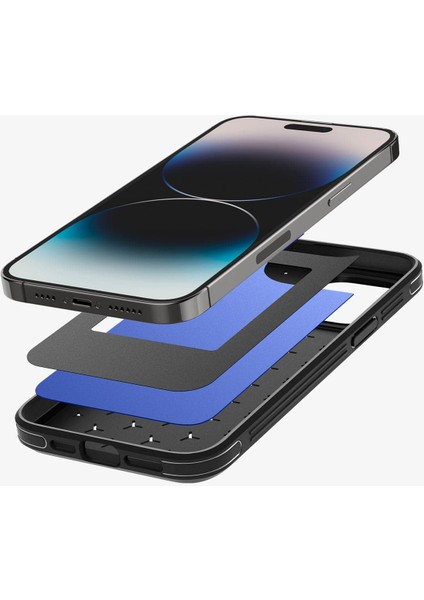 iPhone 14 Pro Max Kılıf Cryo Armor Matte Black - ACS04854