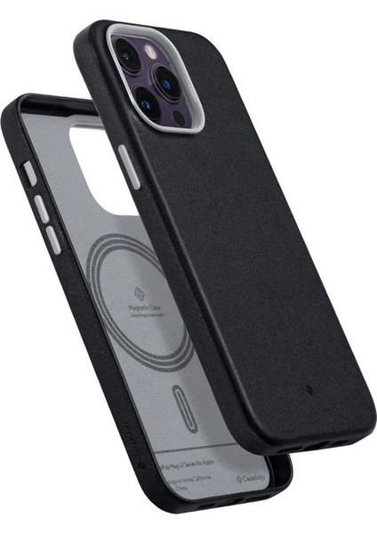 Caseology iPhone 14 Pro Max Kılıf Nano Pop Mag LE MagSafe özellikli Black Sesame - ACS04872 modelleri
