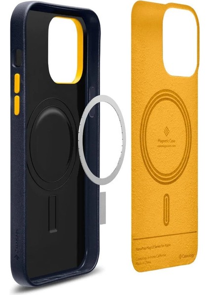 Caseology iPhone 14 Pro Max Kılıf Nano Pop Mag LE MagSafe özellikli Blueberry Navy - ACS04871 fırsatları