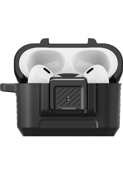 AirPods Pro (2. nesil) Kılıf Lock Fit Matte Black - ACS05485