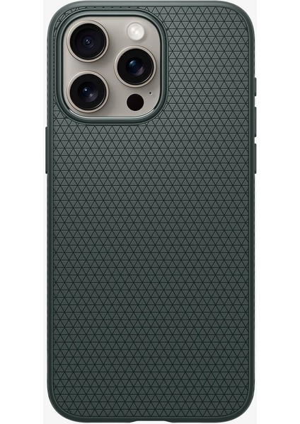 iPhone 15 Pro Max Kılıf Liquid Air Abyss Green - ACS06564