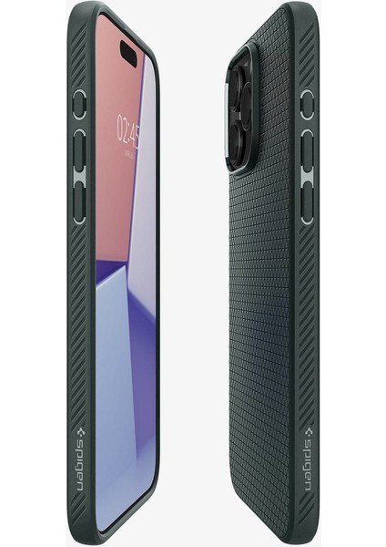 iPhone 15 Pro Max Kılıf Liquid Air Abyss Green - ACS06564
