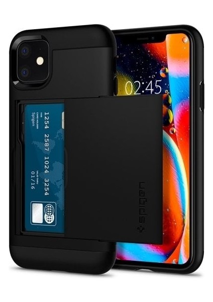 iPhone 11 Kılıf Slim Armor CS Black - 076CS27435 fiyatları