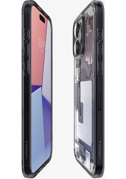 iPhone 15 Pro Max Kılıf Ultra Hybrid Zero One MagFit MagSafe özellikli Black - ACS06582
