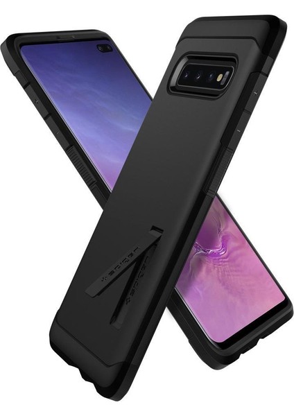 Galaxy S10 Plus Kılıf Tough Armor Black - 606CS25770