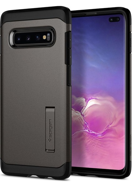 Galaxy S10 Plus Kılıf Tough Armor Black - 606CS25770