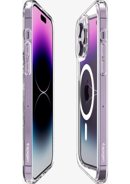 iPhone 14 Pro ile Uyumlu Kılıf Ultra Hybrid MagFit MagSafe özellikli White - ACS04969