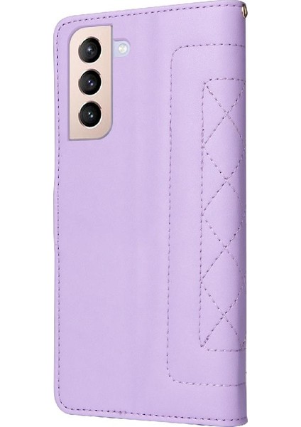 Samsung Galaxy S21 Artı Darbeye Dayanıklı Basit Iş Cüzdan Için Flip Case (Yurt Dışından) indirimleri