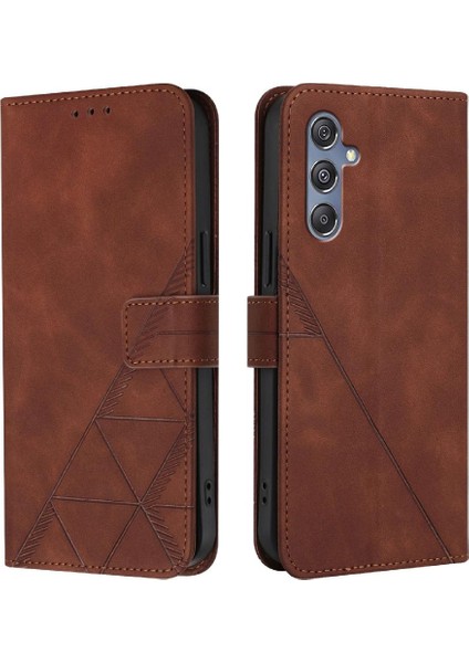 Samsung Galaxy M34 5g Kredi Kartı Tutucu Cüzdan Kapak Pu Deri (Yurt Dışından)