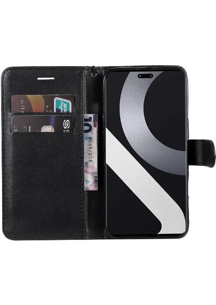 Kart Yuvası Klasik Düz Renk Iş ile Xiaomi 13 Lite Için Flip Case (Yurt Dışından) indirimleri