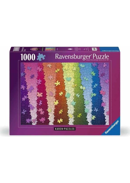 1000 Parça Puzzle Renkler 010272