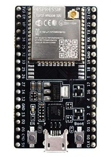 ESP32-WROOM-32U Wifi Bluetooth Geliştirme Kartı