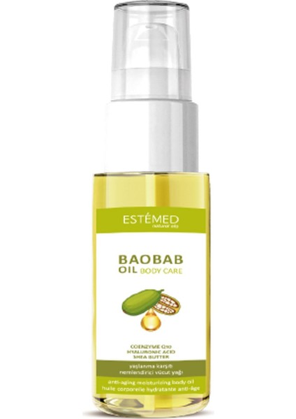 Baobab Yaşlanma Karşıtı Nemlendirici Vücut Yağı & Baobab Anti-Aging Body Oil 100ml