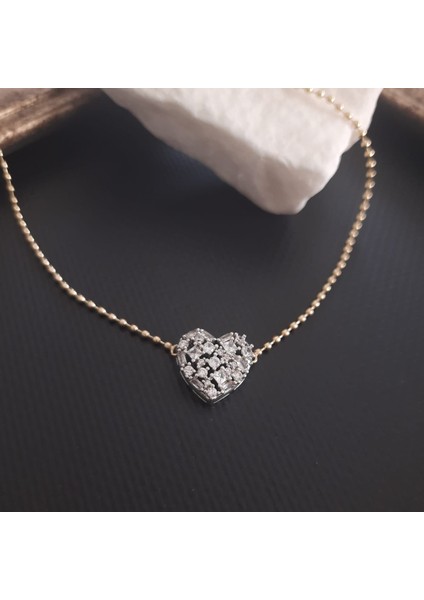 Vipserisi Zirkon Taşlıçiftrenkkadınkolye modelleri