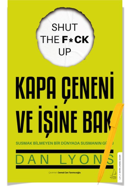 Kapa Çeneni ve Işine Bak - Kurumsal Kobaylar - 2 Kitap - Dan Lyons + Alfa Kalem