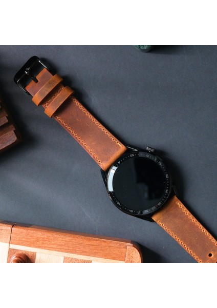 Hakiki Deri Saat Kordonu( 22MM ) Omega Nacar Seiko Tudor Citizen Lacoste Casio Fossil Calvin Klein Armani Tissot Klasik Saat Kordon Hardal Deri Kayış fırsatları