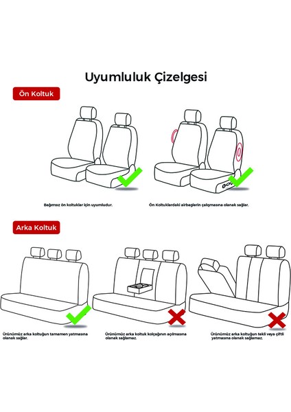 Citroën C4 Picasso 2006-2013 Prestij Serisi Oto Koltuk Kılıfı / Bej