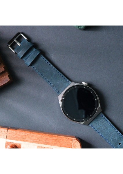 Hakiki Deri Saat Kordonu ( 20MM ) Lacoste Casio Omega Nacar Seiko Tudor Citizen Fossil Calvin Klein Armani Tissot Klasik Saat Kordonu Deri Kayış Mavi fırsatları