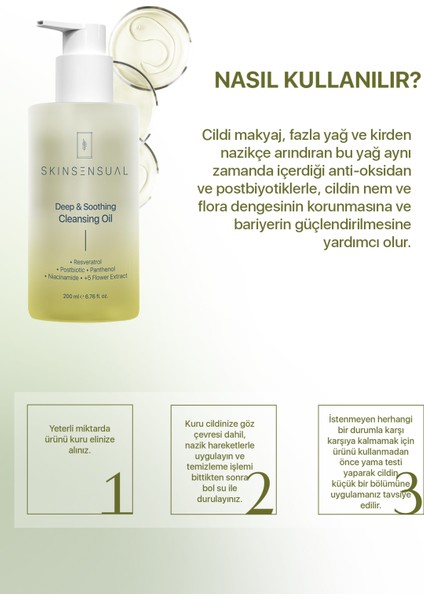 Deep & Soothing Cleansing Oil | Resveratrol’ün Dokunuşuyla Cilt Temizliğinde Yenilik