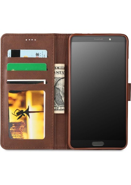Huawei Mate 10 Için Buzağı Doku Yatay Çevir Kılıf ile (Yurt Dışından) fırsatları