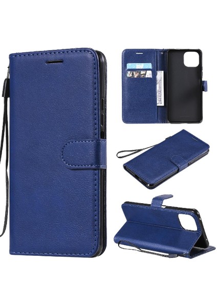 Xiaomi 11 Lite Için Flip Case Yüksek Kaliteli Deri Iş Cüzdan Telefon (Yurt Dışından)