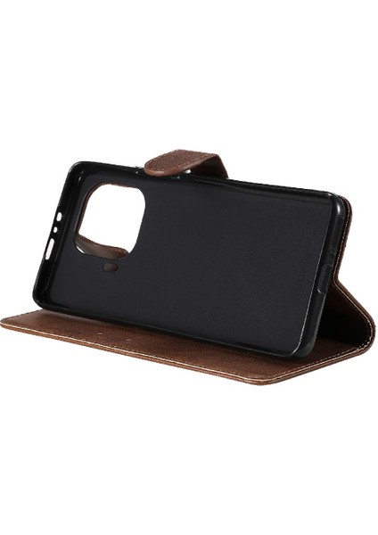 Kart Yuvası Klasik ile Xiaomi 11 Pro Yüksek Kalite Deri Için Flip Case (Yurt Dışından)