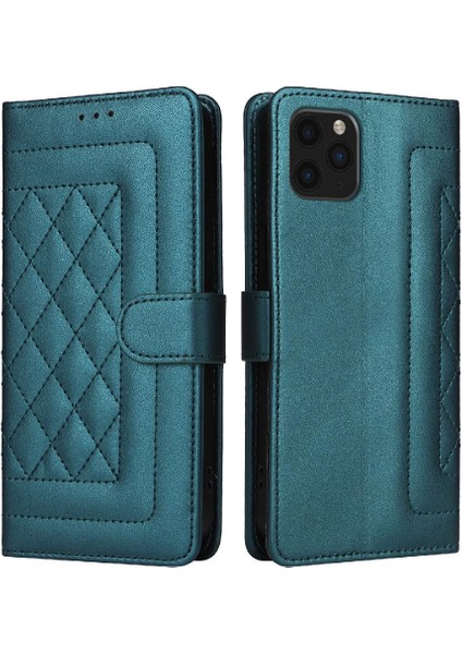 Iphone 11 Için Flip Case Pro Max Basit Iş Darbeye Cüzdan Deri (Yurt Dışından)