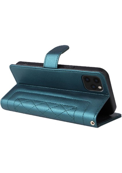 Iphone 11 Için Flip Case Pro Max Basit Iş Darbeye Cüzdan Deri (Yurt Dışından)