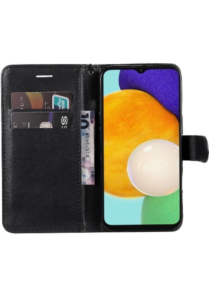 Kart Yuvası ile Samsung Galaxy A13 4g Yüksek Kalite Deri Için Flip Case (Yurt Dışından)