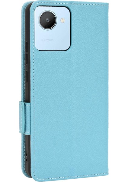 Realme C30 Cüzdan Kart Yuvaları Için Kılıf Tutucu Pu Deri Manyetik Yan (Yurt Dışından) fırsatları