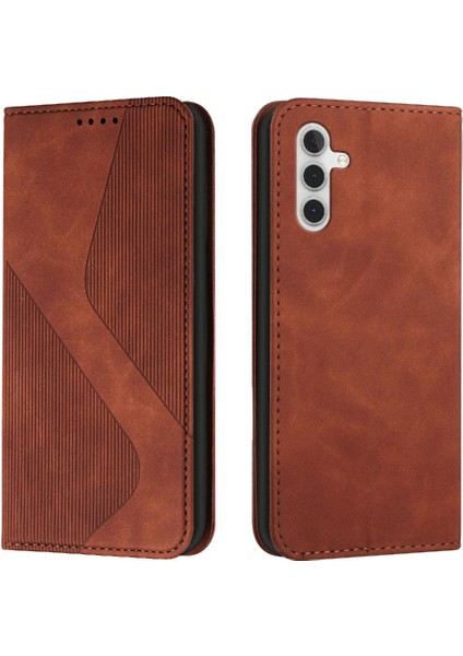 Samsung Galaxy S23 Fe Kart Yuvaları Tutucu Cüzdan Kickstand Manyetik (Yurt Dışından)